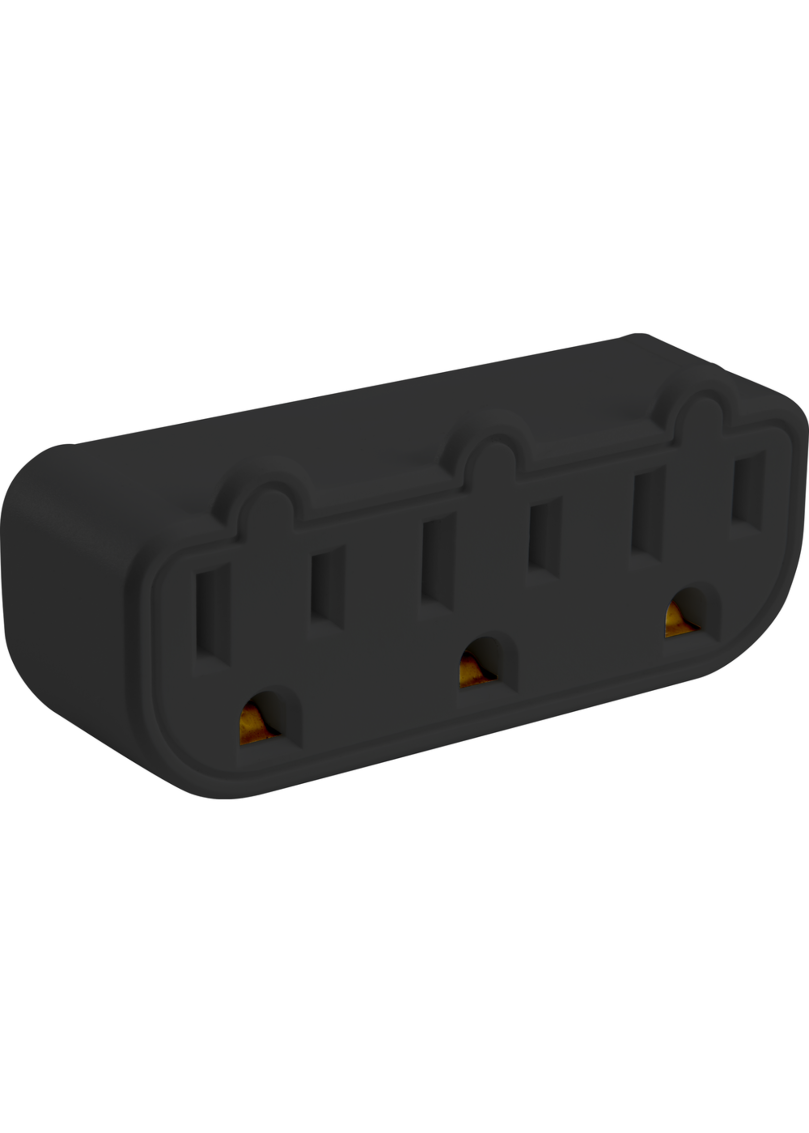 OnHand OnHand Triple Tap Outlet Black 3 Outlets BP