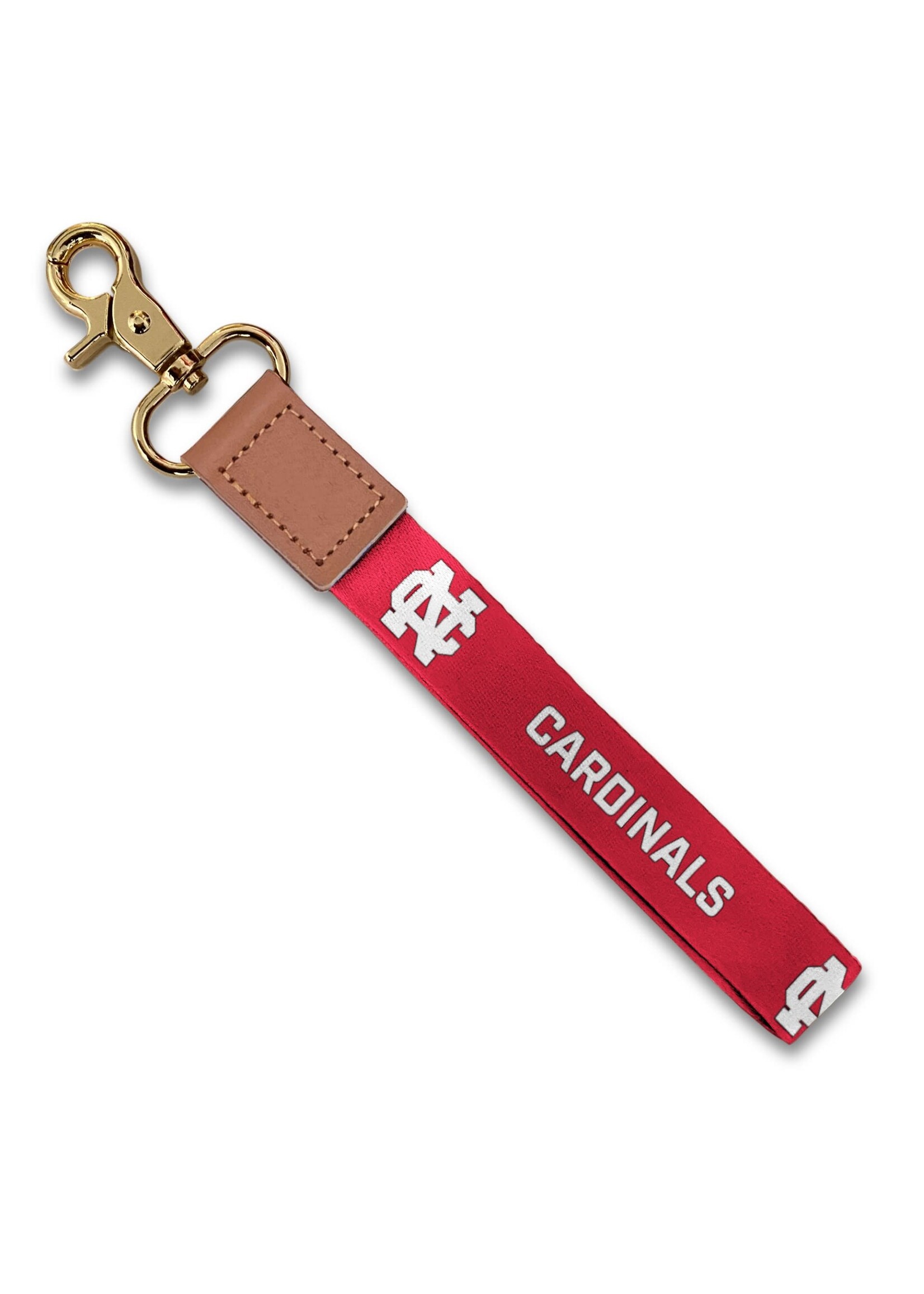 Jardine Associates WKC-100 Satin w/leather wristlet key chain