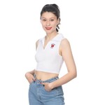 Zoozatz ZooZatz F23 Polo Crop Tank