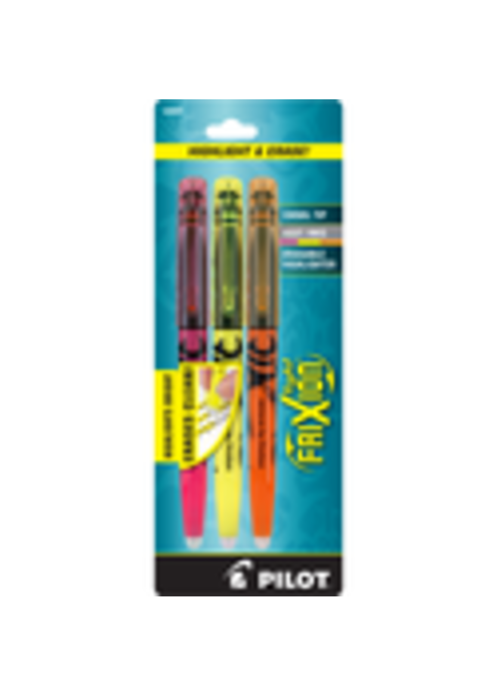 Pilot Pilot Erasable Highlighter Three Color Pack