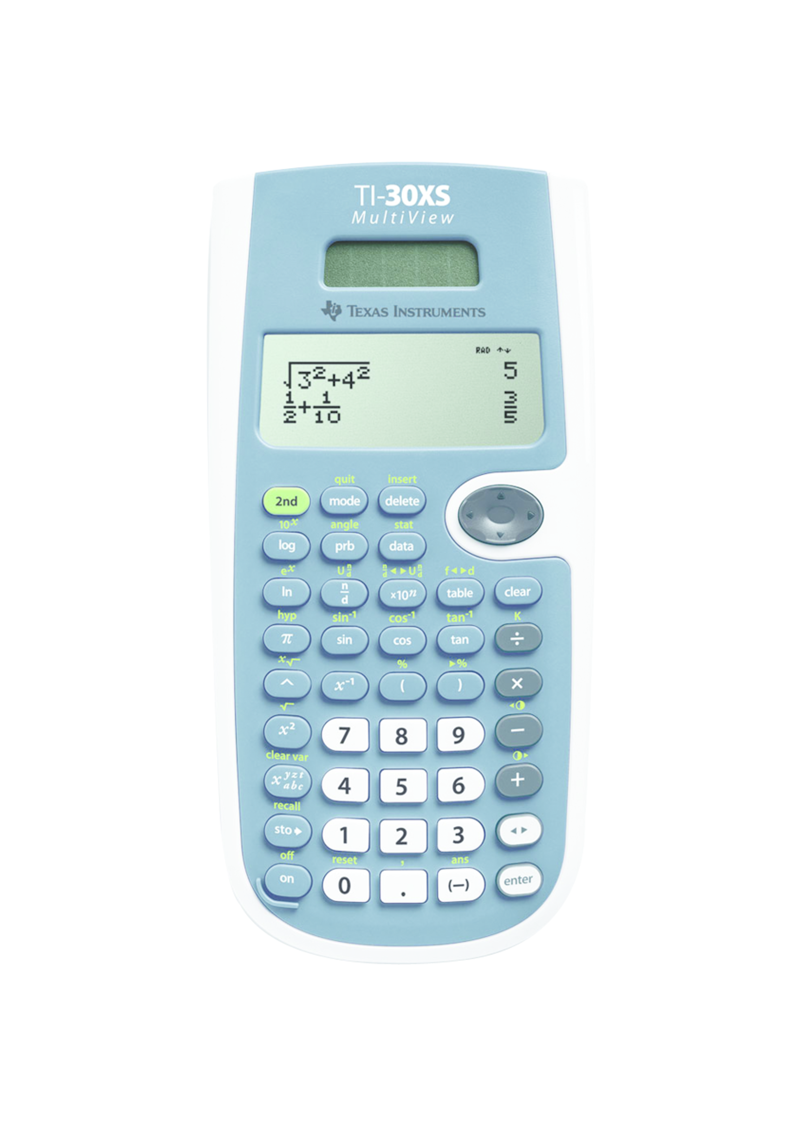 Texas Instrument TI 30XSMV Multiview Scientific Calculator Blue