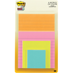 Post-It Post-it Lined Super Sticky Notes Asst. 4Pk 45 Sheets