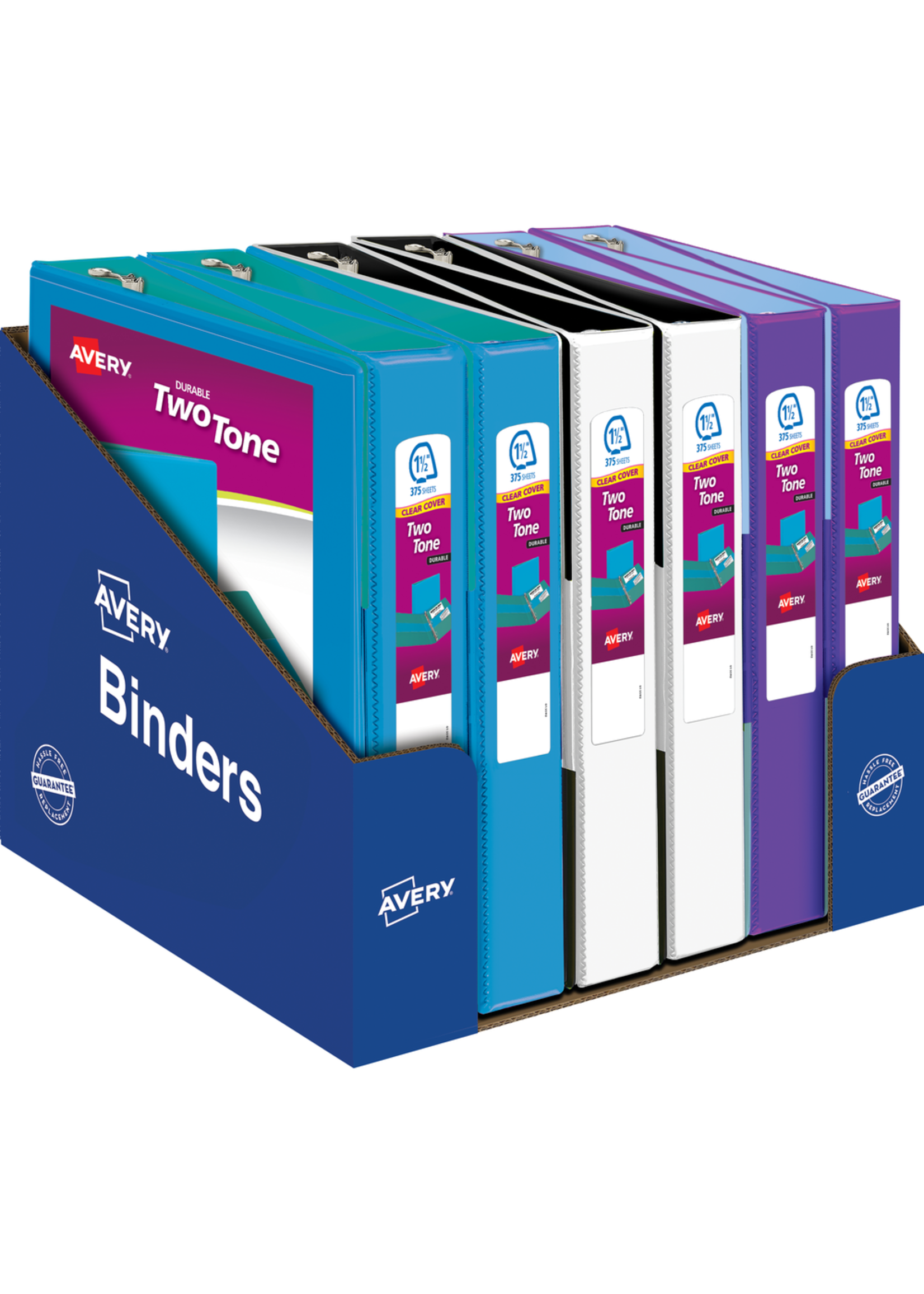 Avery Avery Durable Two-tone View Binder w/ Slant Ring asst. 1.5in, sold separately
