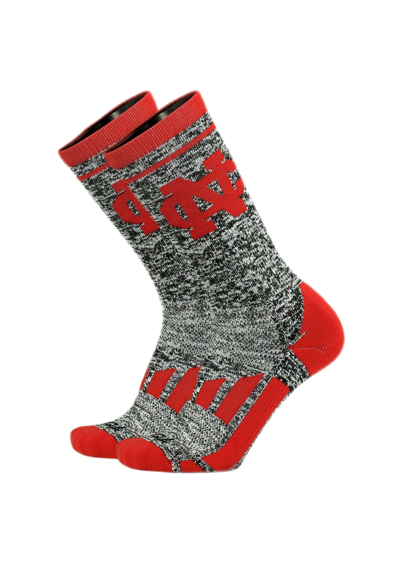 High Performance Heather Crew Socks