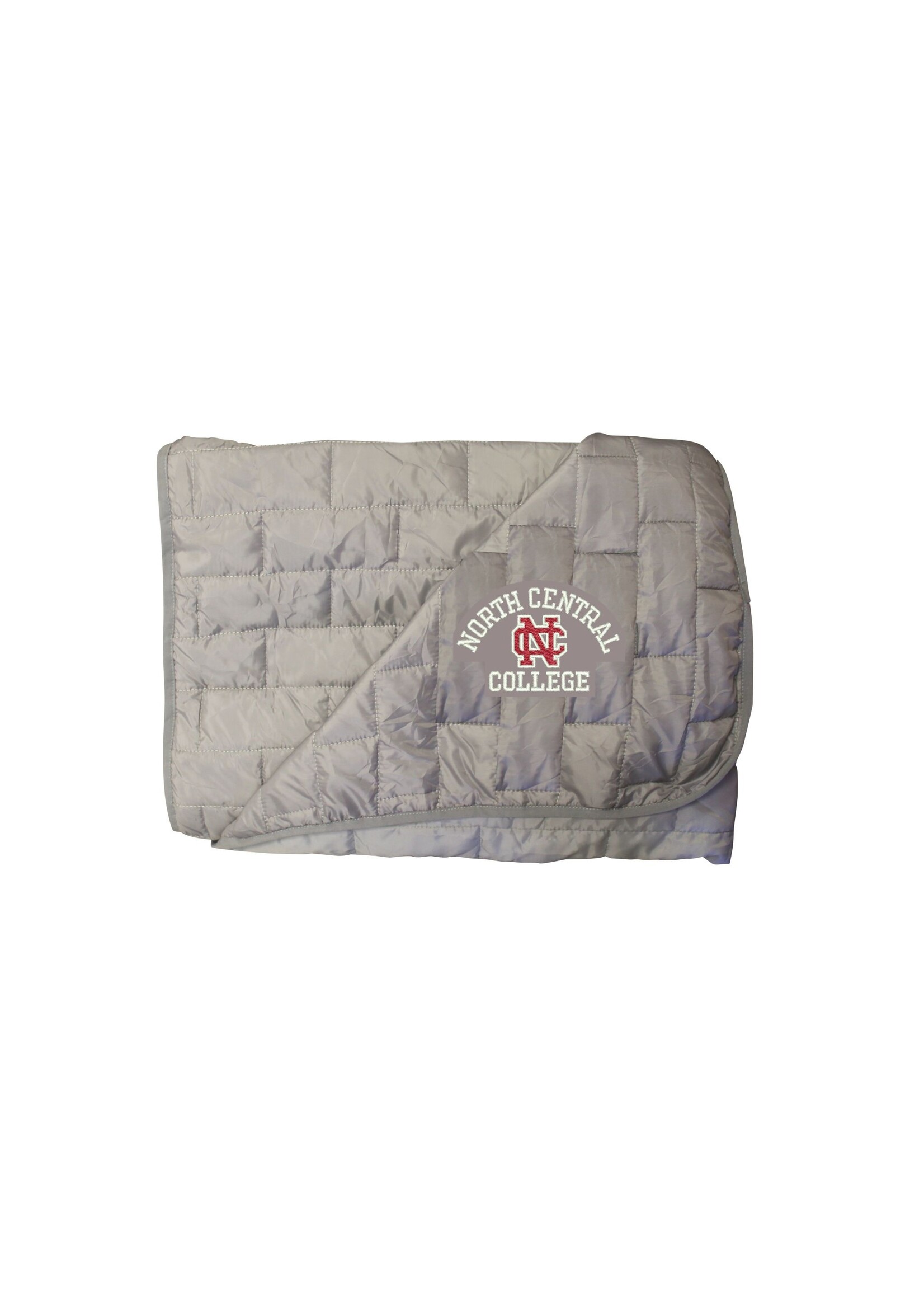 Summit Quilted Puff Stadium Blanket - Gray