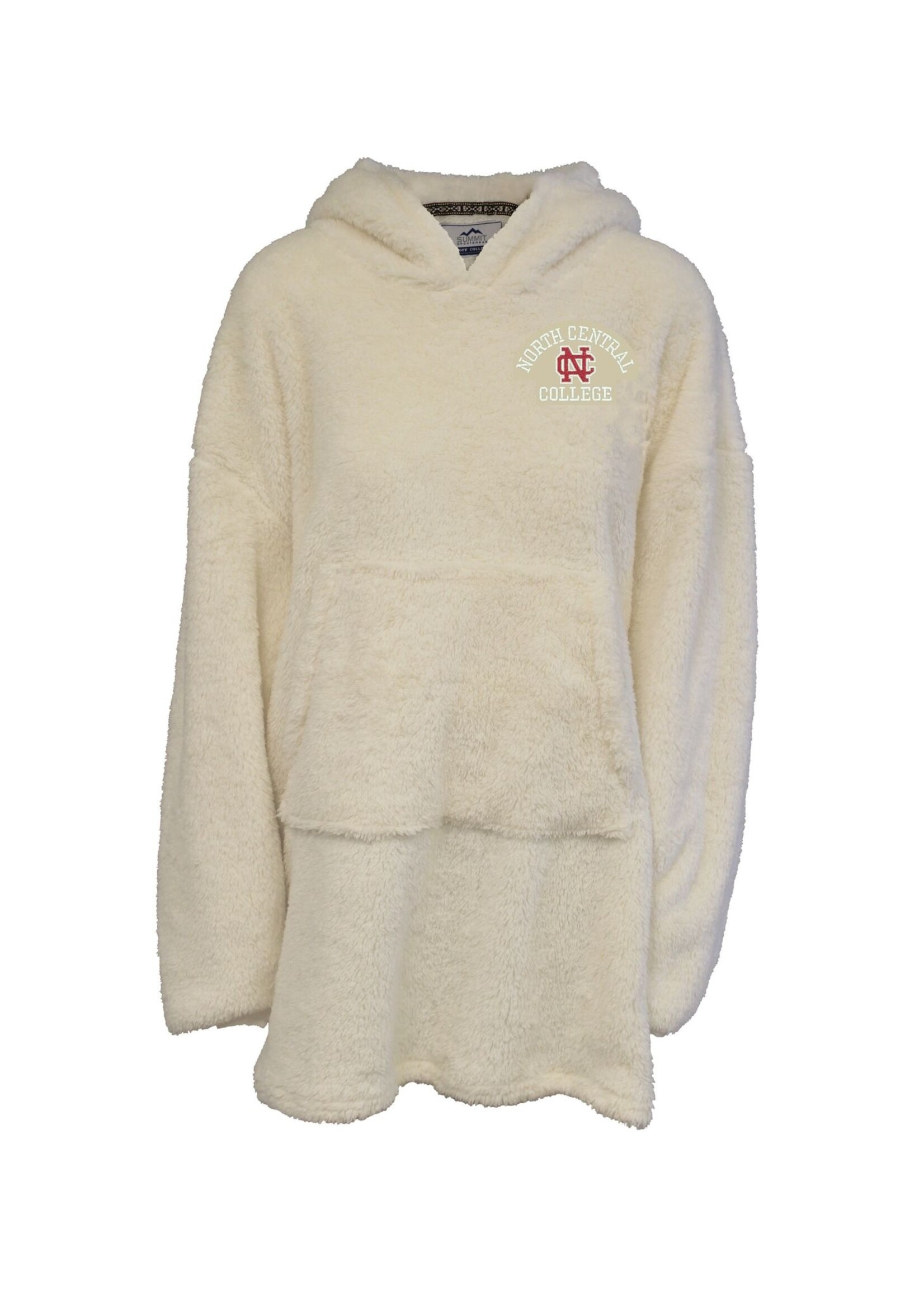 Summit Plush Wearable Sherpa Blanket Hoodie