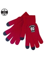LogoFit NCC iText knit texting glove- Red