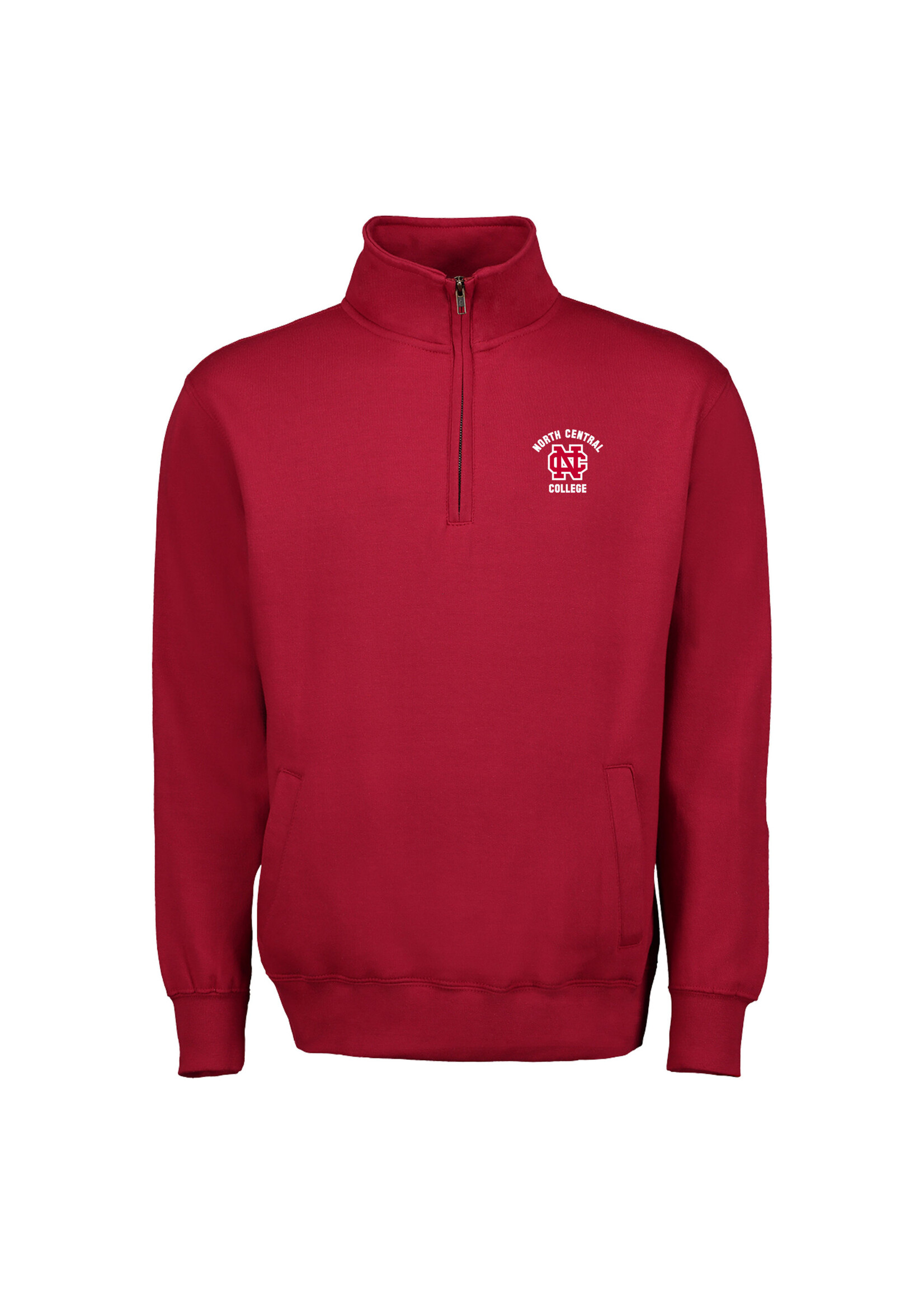 MV Sports Fundamental Fleece 1/4 Zip 20315 by MV Sport Grey