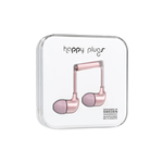 Happy Plugs Happy Plugs In-Ear Earbuds  w/Microphone Pink Gold