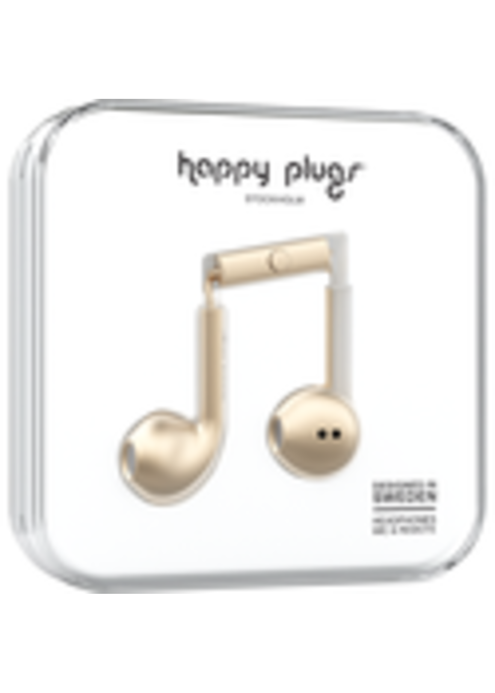 Happy Plugs Happy Plugs Earbuds Plus  w/Microphone