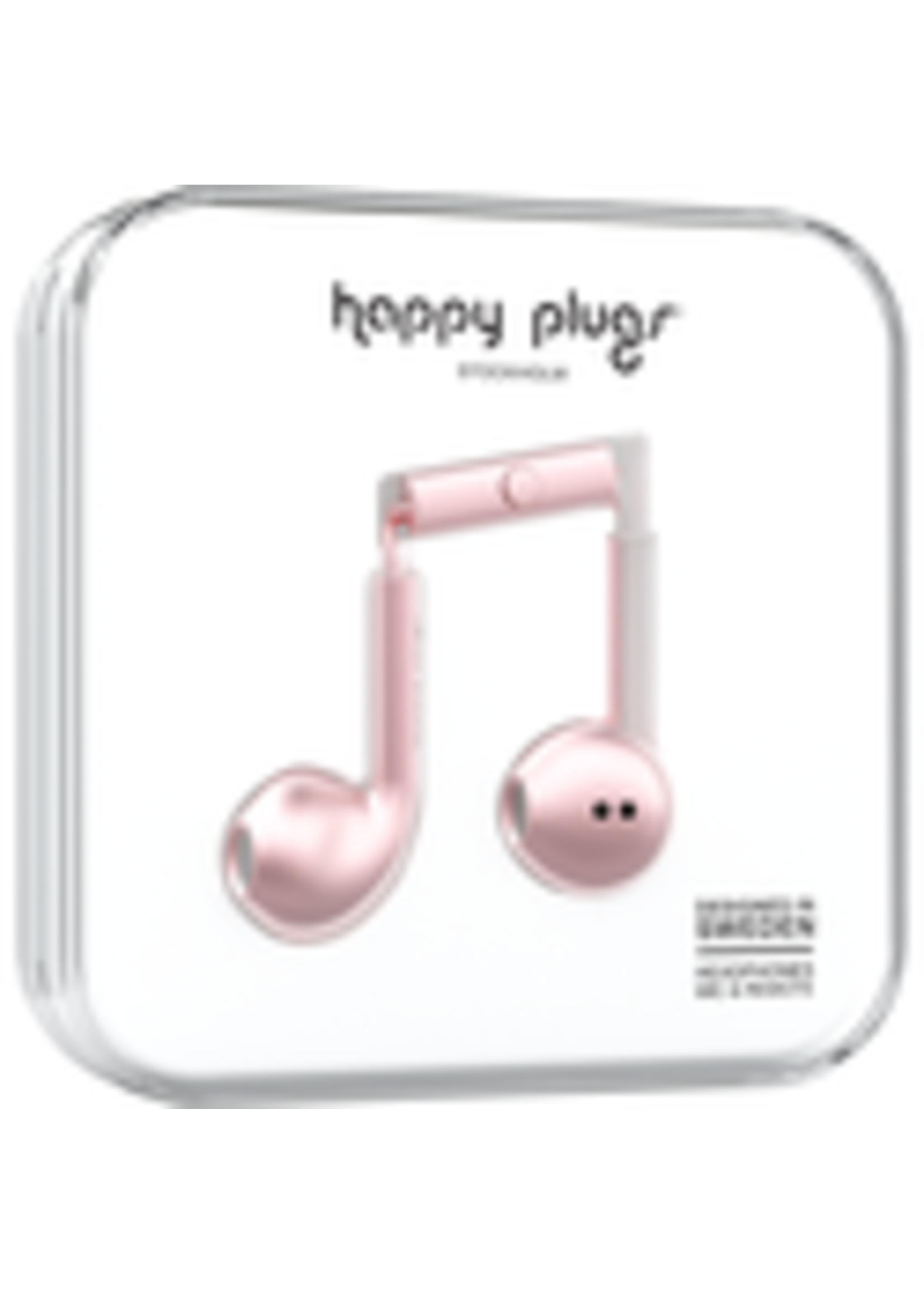 Happy Plugs Happy Plugs Earbuds Plus  w/Microphone