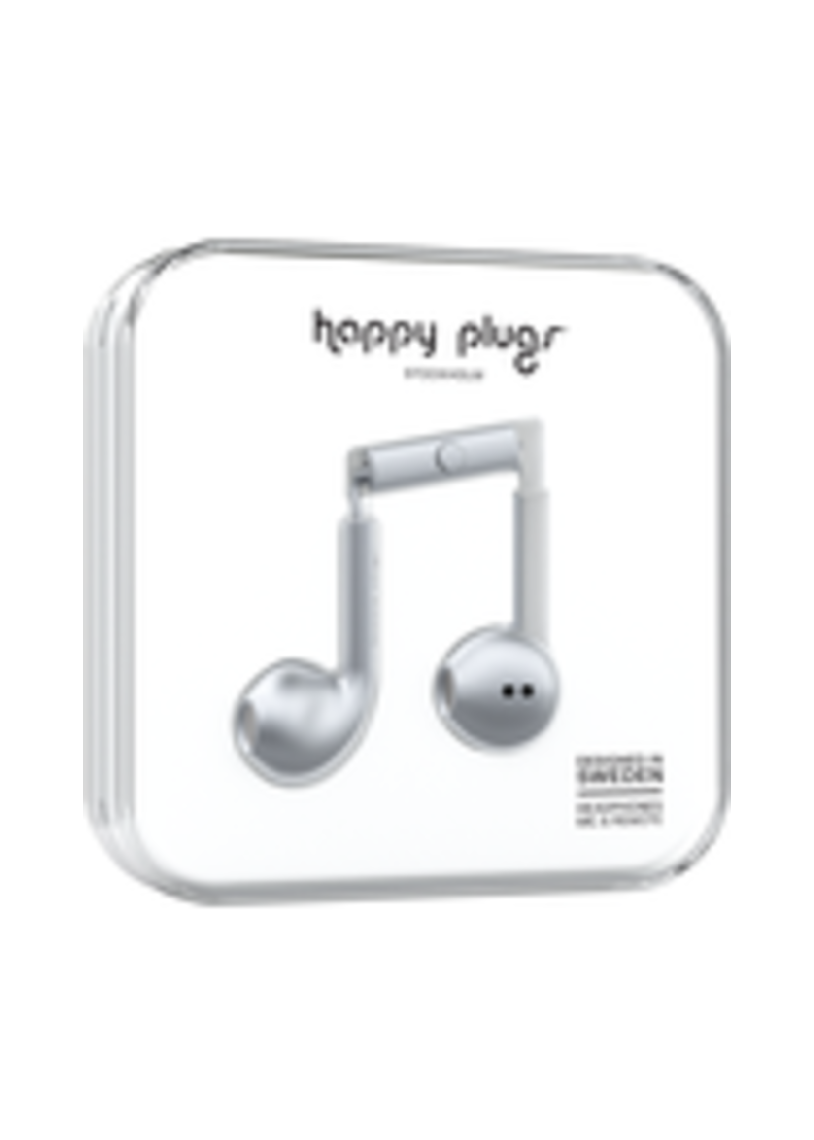 Happy Plugs Happy Plugs Earbuds Plus  w/Microphone