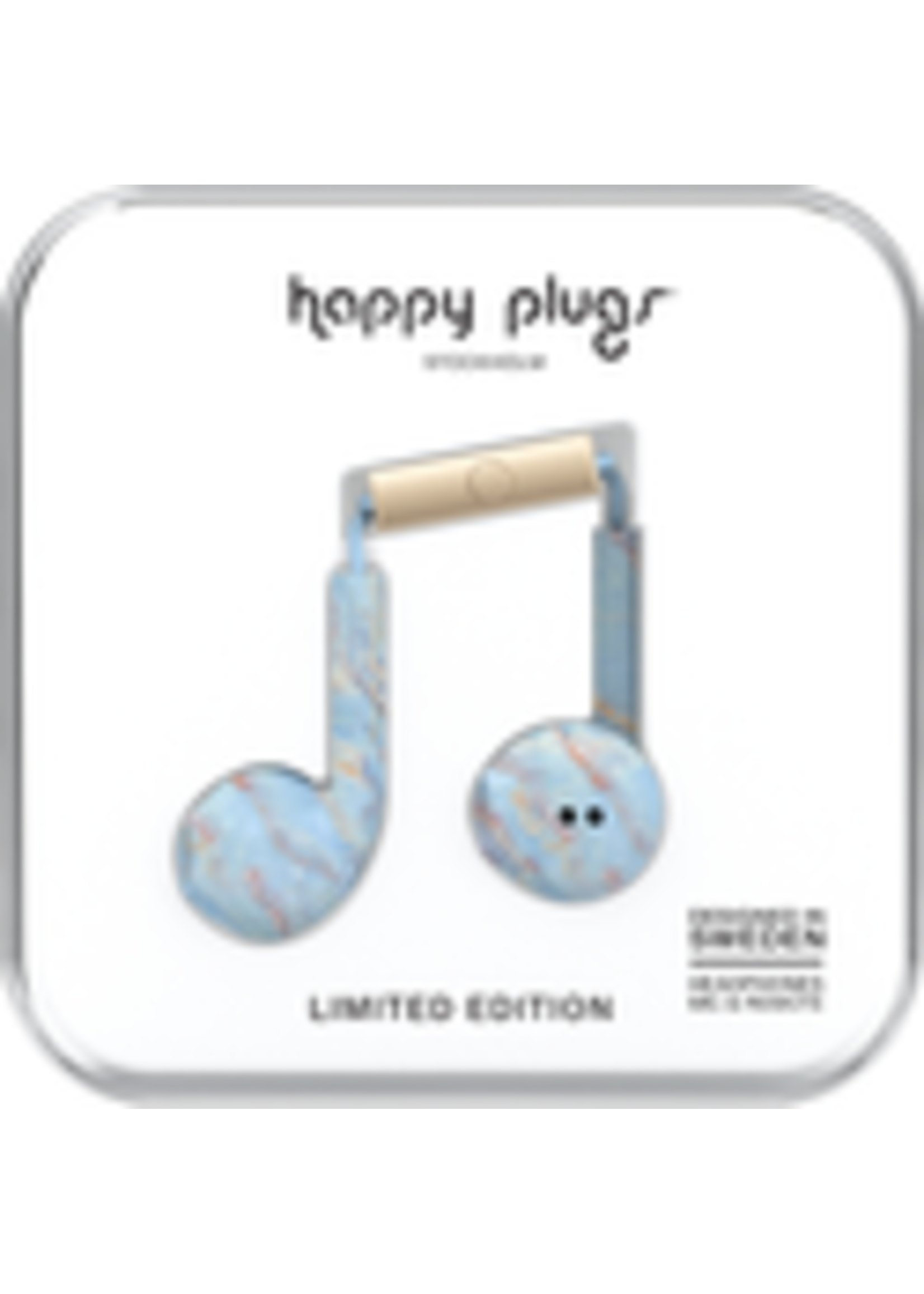 Happy Plugs Happy Plugs Earbuds Plus  w/Microphone