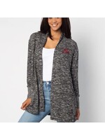 Chicka-d Chicka-d Campus Cardigan - Black Heather