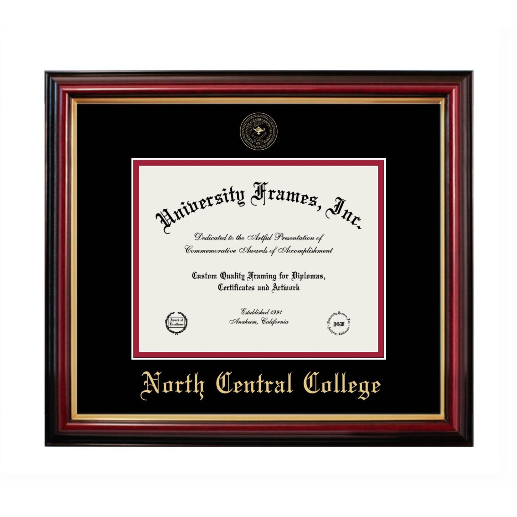 University Frames University Frames -  Petite Mahogany Diploma Frame