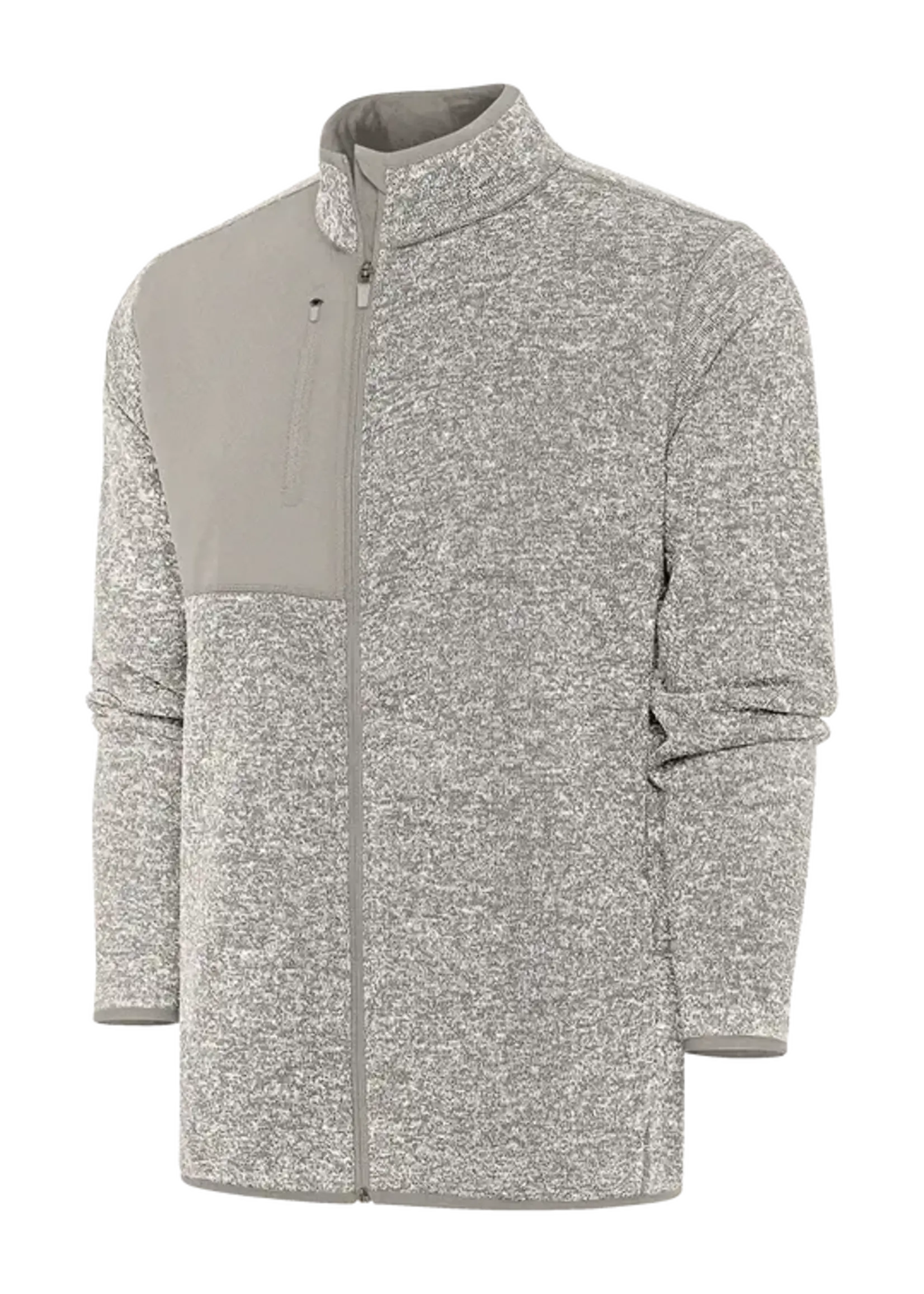 Antigua Fortune Full Zip - Oat Heather