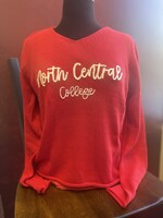 Pearls & Camo NCC Women's V-neck Sweater