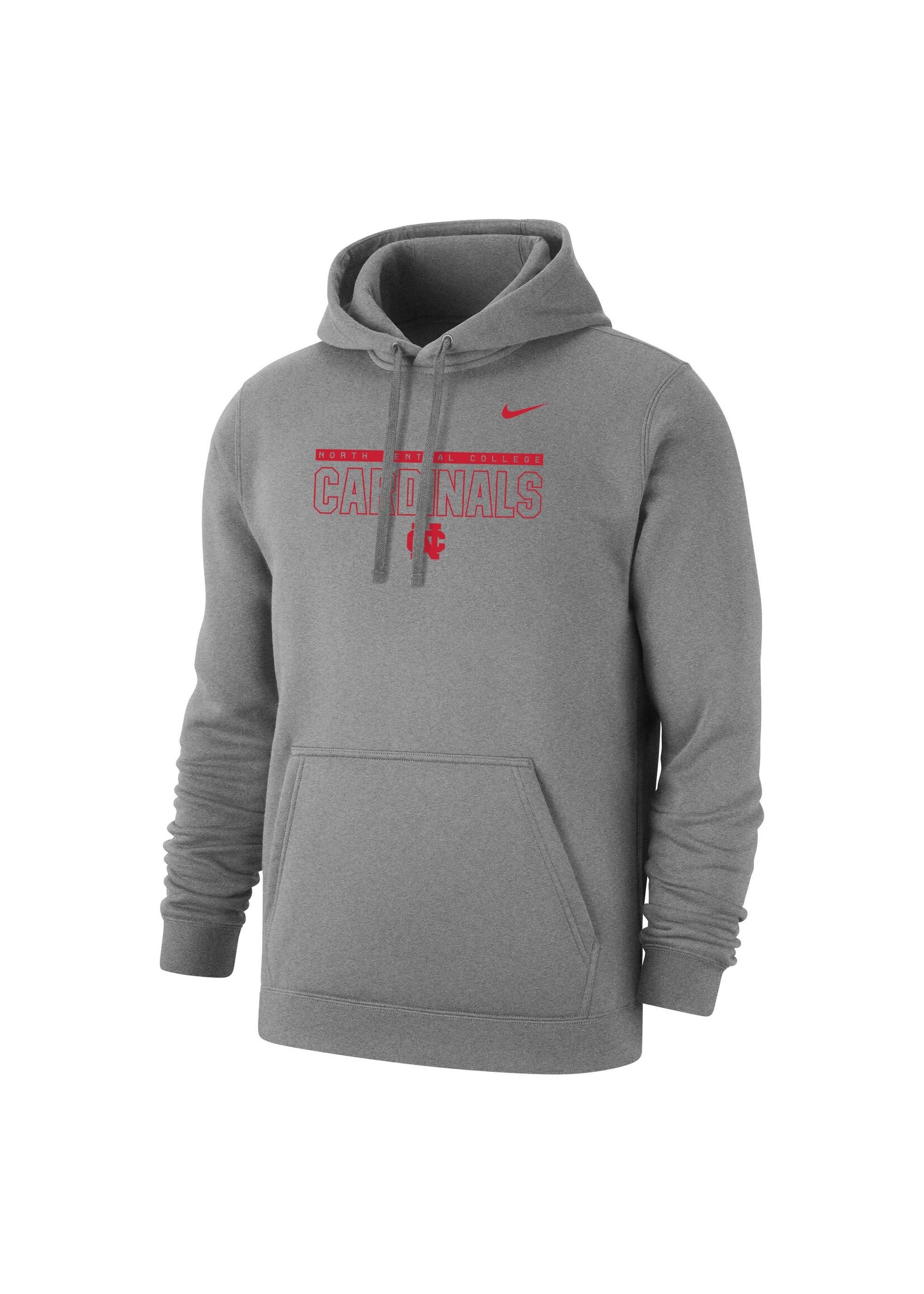 Nike Sportswear Club Fleece Hoodie - DK GREY HEATHER/MATTE SILVER/WHIT -  Civilized Nation - Official Site