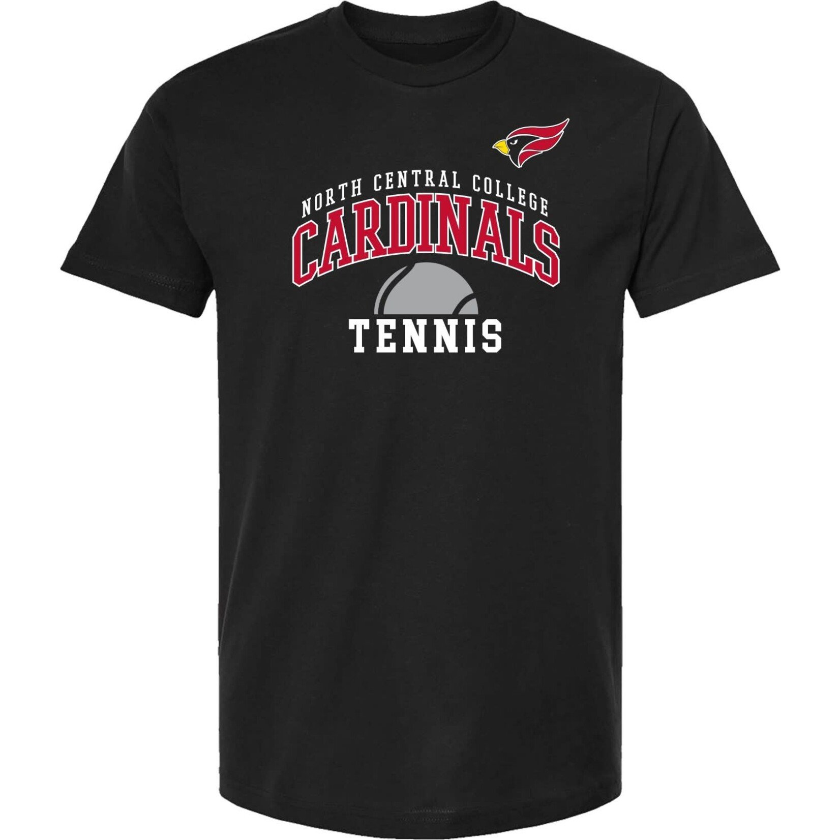 College House Name Drop Shirt in black  - Tennis