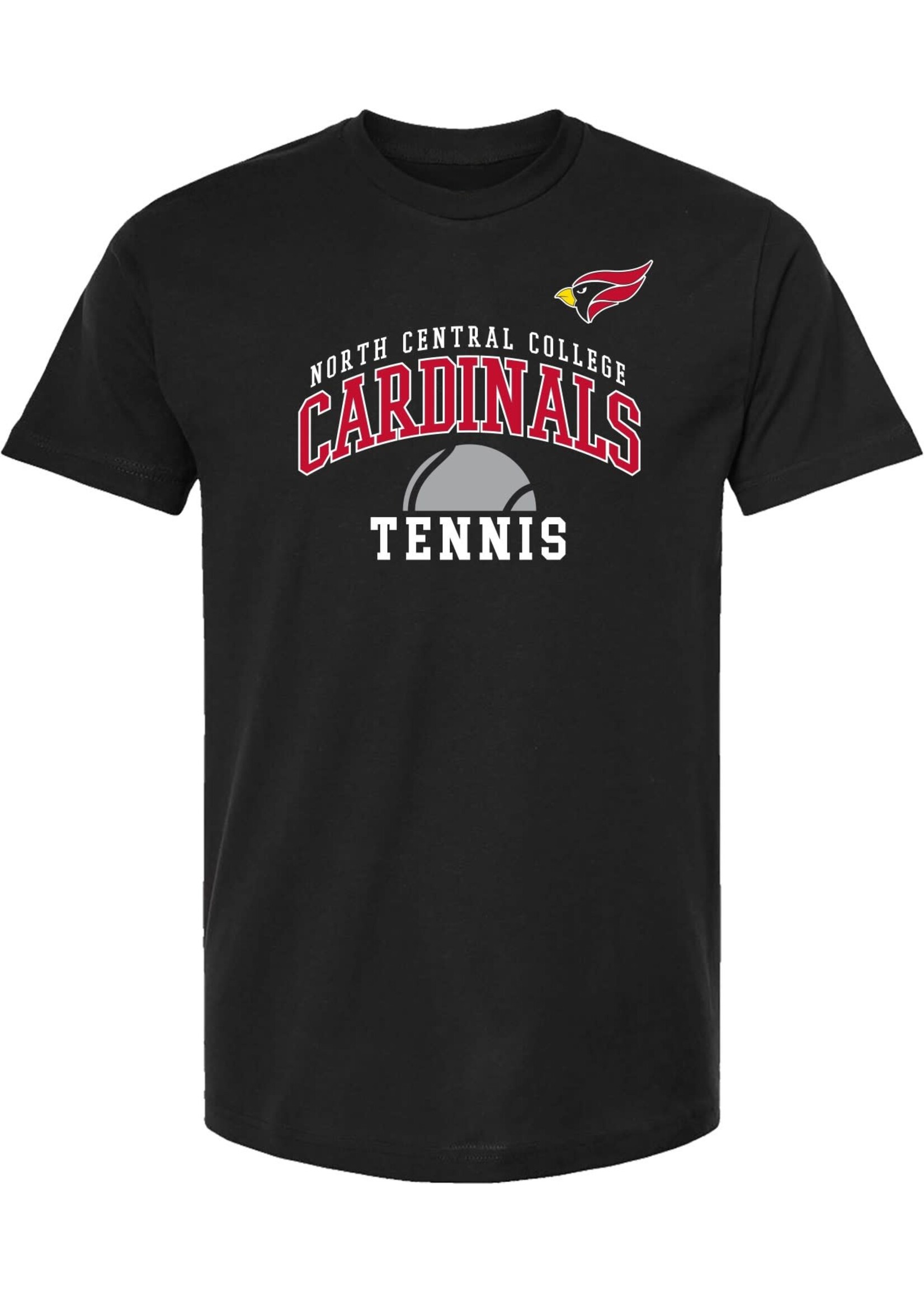 College House Name Drop Shirt in black  - Tennis