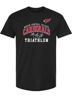 College House Name Drop Shirt in black  - Triathlon