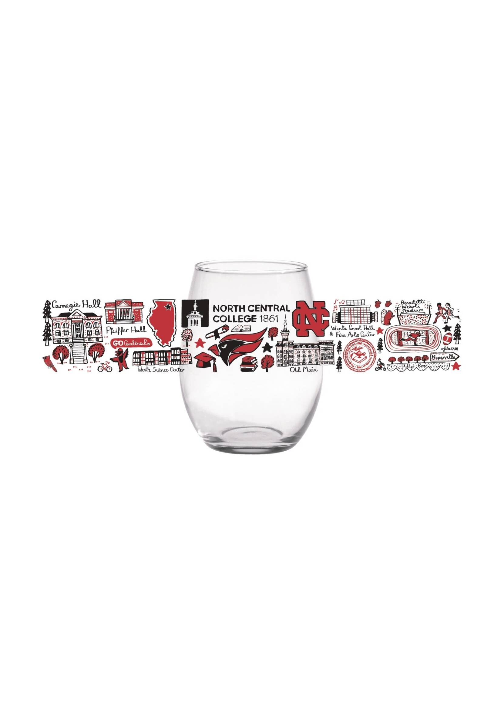 Julia Gash NCC - Julia Gash stemless wine