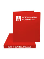 MCM Brands North Central College 1" vinyl binder