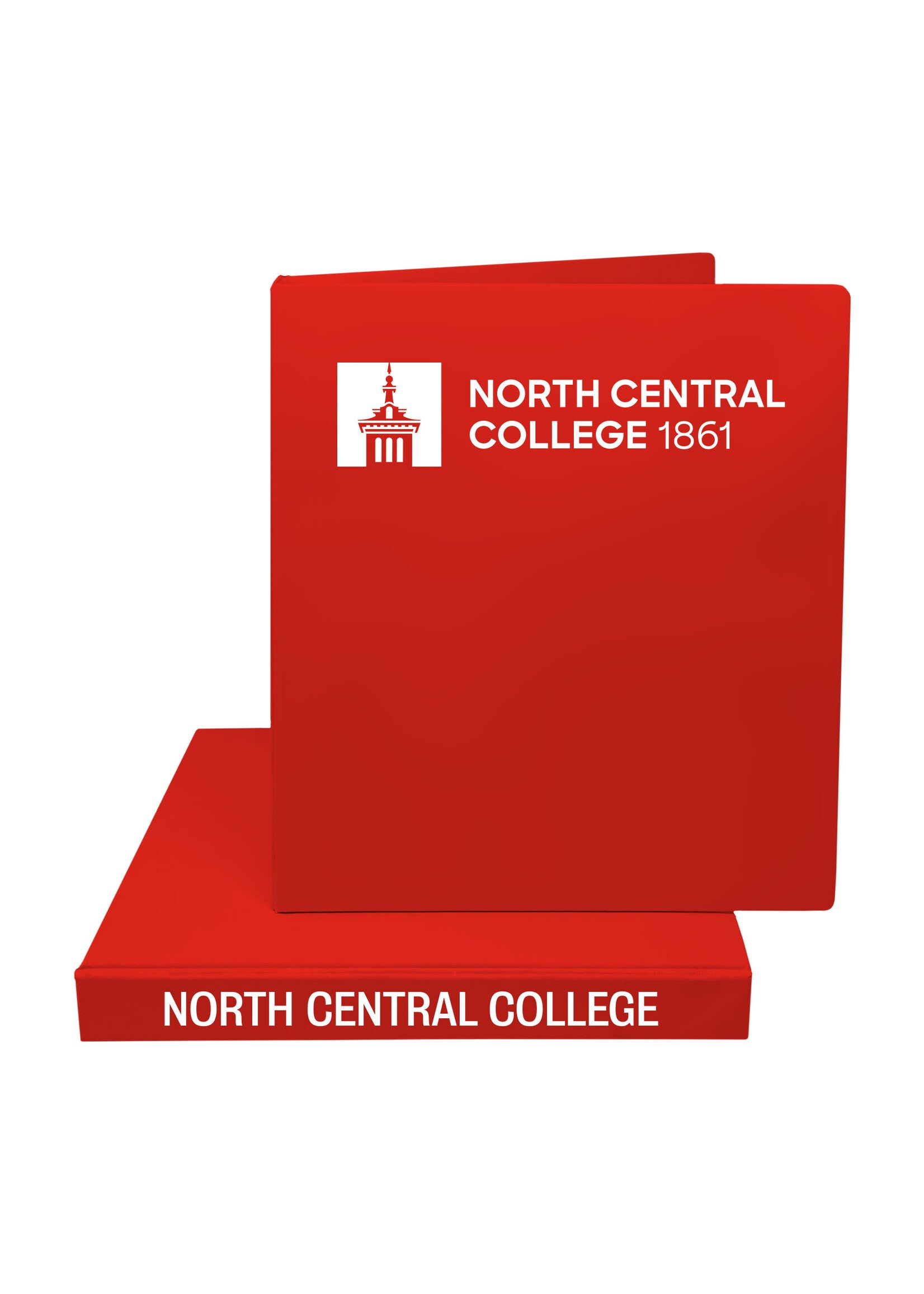 MCM Brands North Central College 1" vinyl binder