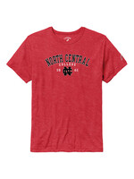 League Victory Falls SP24 SS Tee Varsity Slate - North Central College  Campus Store