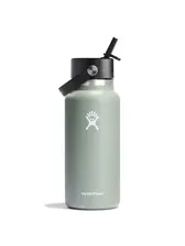 32 oz white 32 oz hydro flask with skrunchie Hydro Flask 32Oz Wide Mouth main image 0
