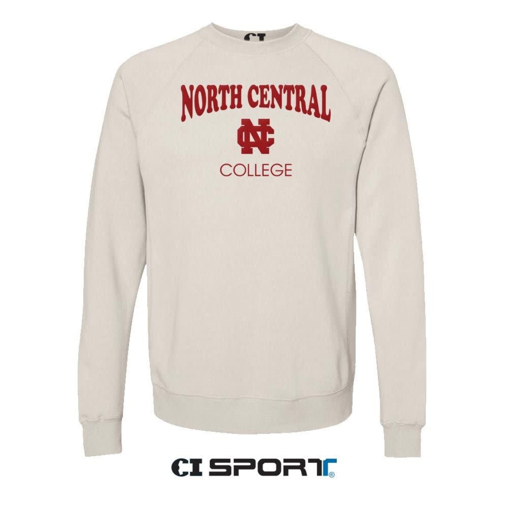 CI Sports NCC Blended Raglan Volo  Crewneck Sweatshirt