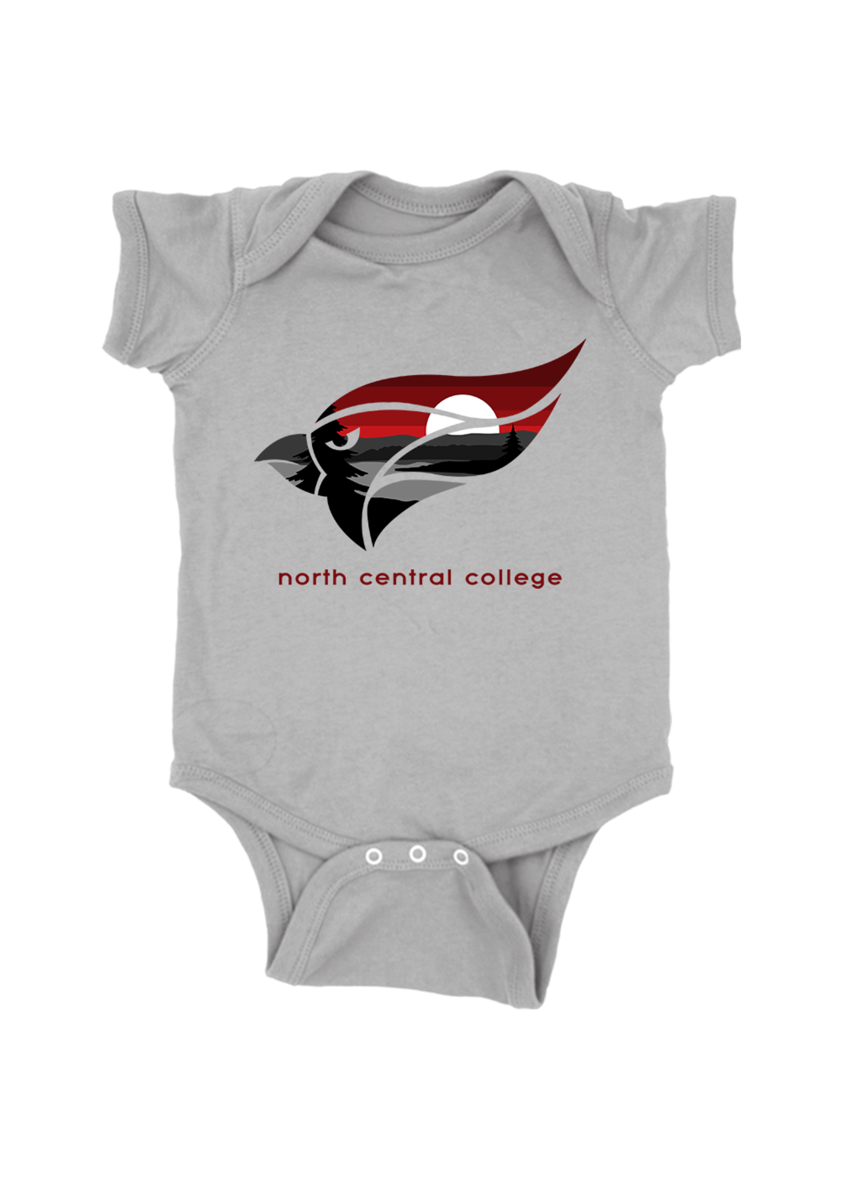 Duck Company North Central College Infant Mountain Onesie