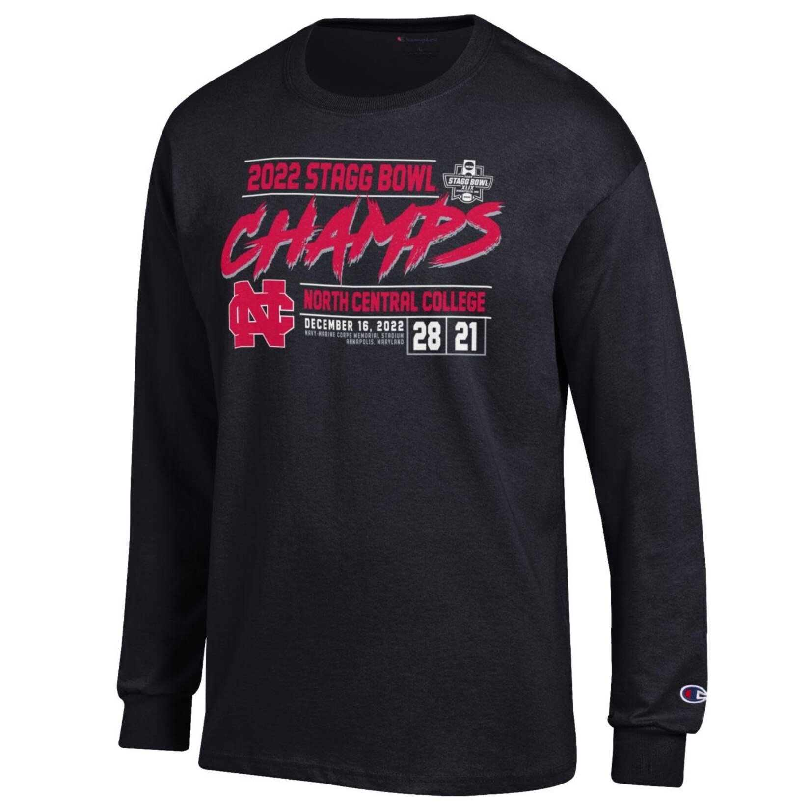 Champion 2022 Stagg Bowl Long Sleeve Tee w/score by Champion