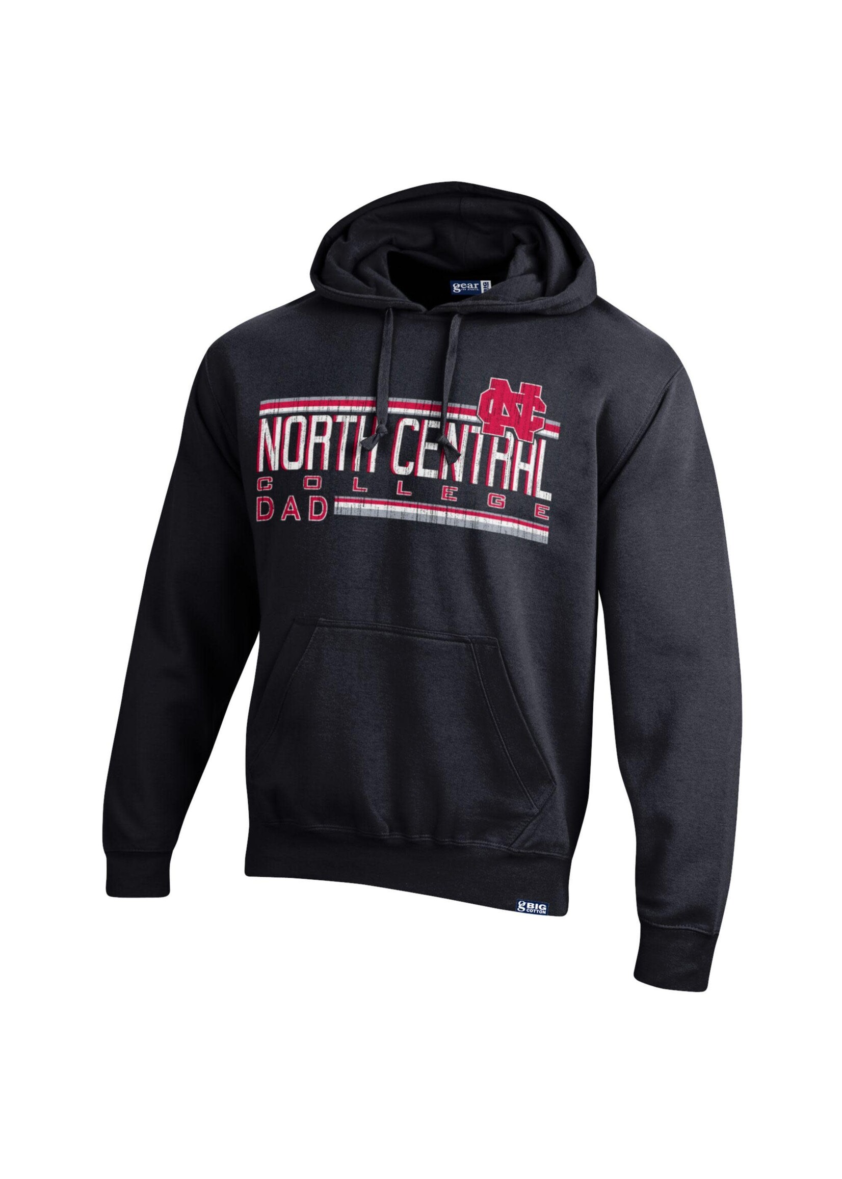 Gear For Sports North Central College Dad Hoodie Black