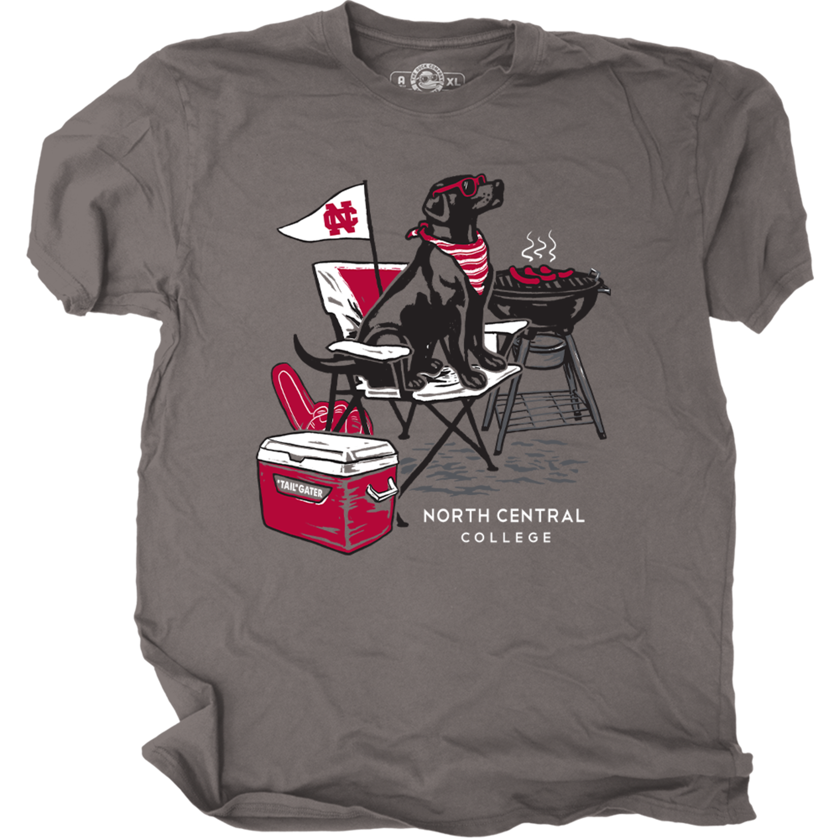 Duck Company North Central College  Tailgating Hound  Unisex Tee