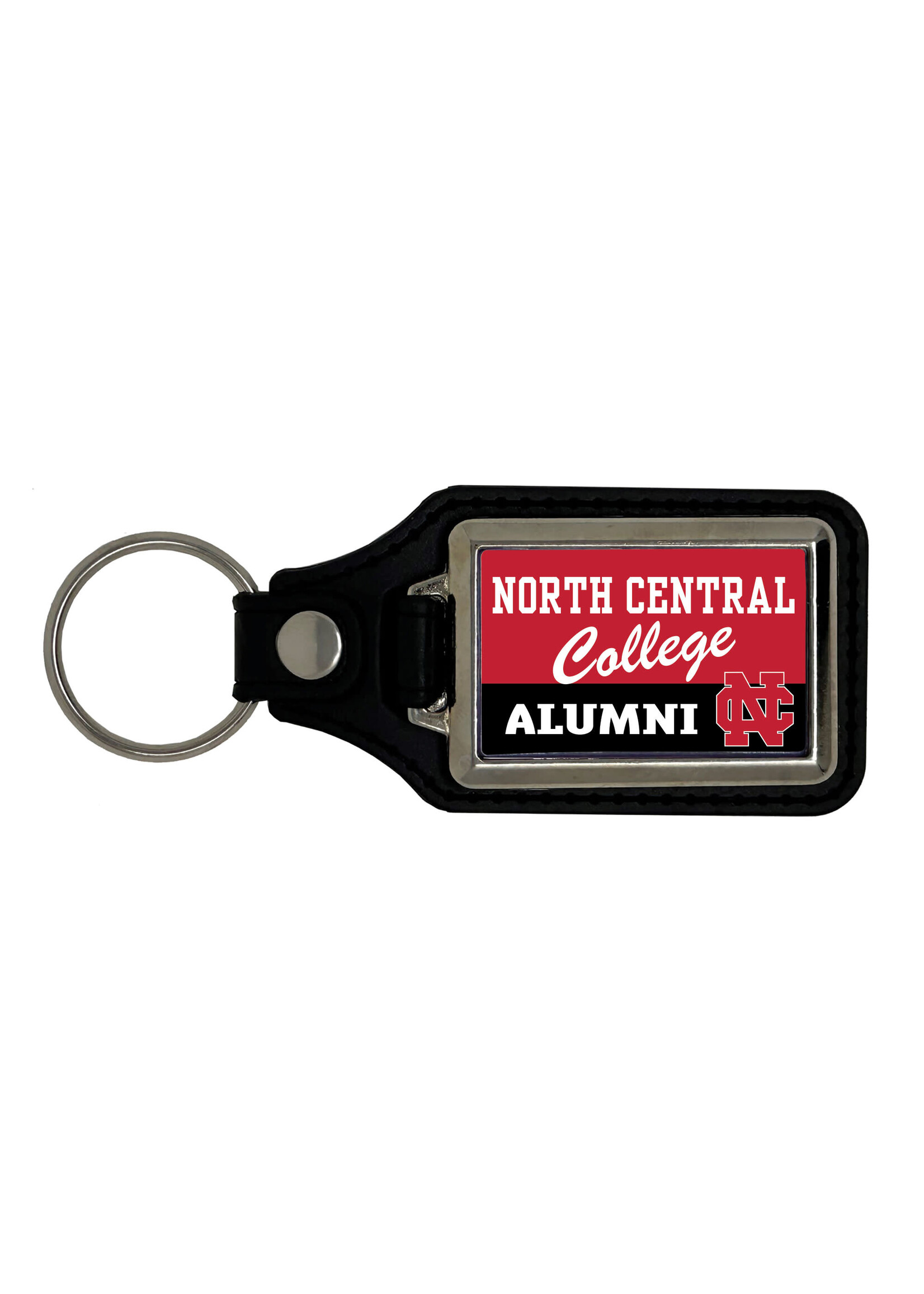 MCM Brands NCC Leather Rectangle Alumni Key Fob