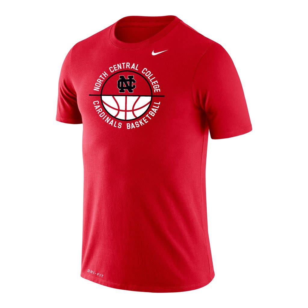 Nike Basketball SP24 Legend SS Tee - red - North Central College