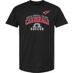 College House Name Drop Shirt in black  - Soccer