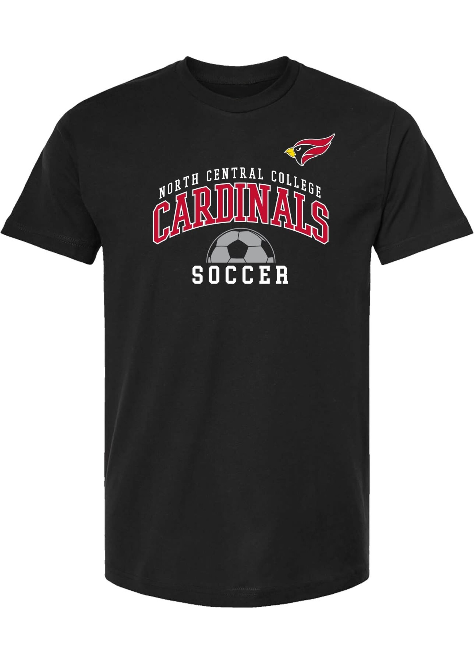 College House Name Drop Shirt in black  - Soccer