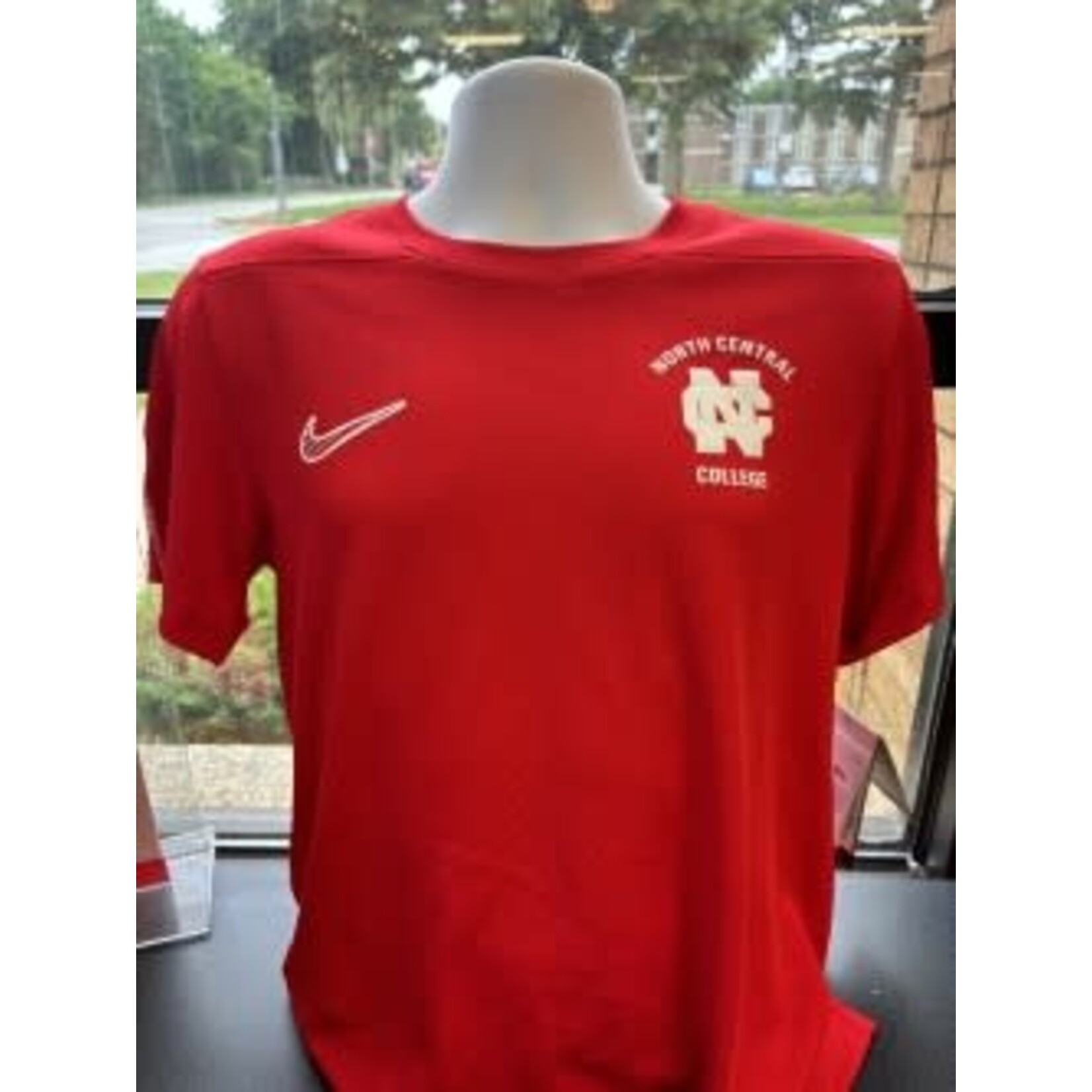 Nike Nike Sideline F24 Coach SS Top UV Red/Wht