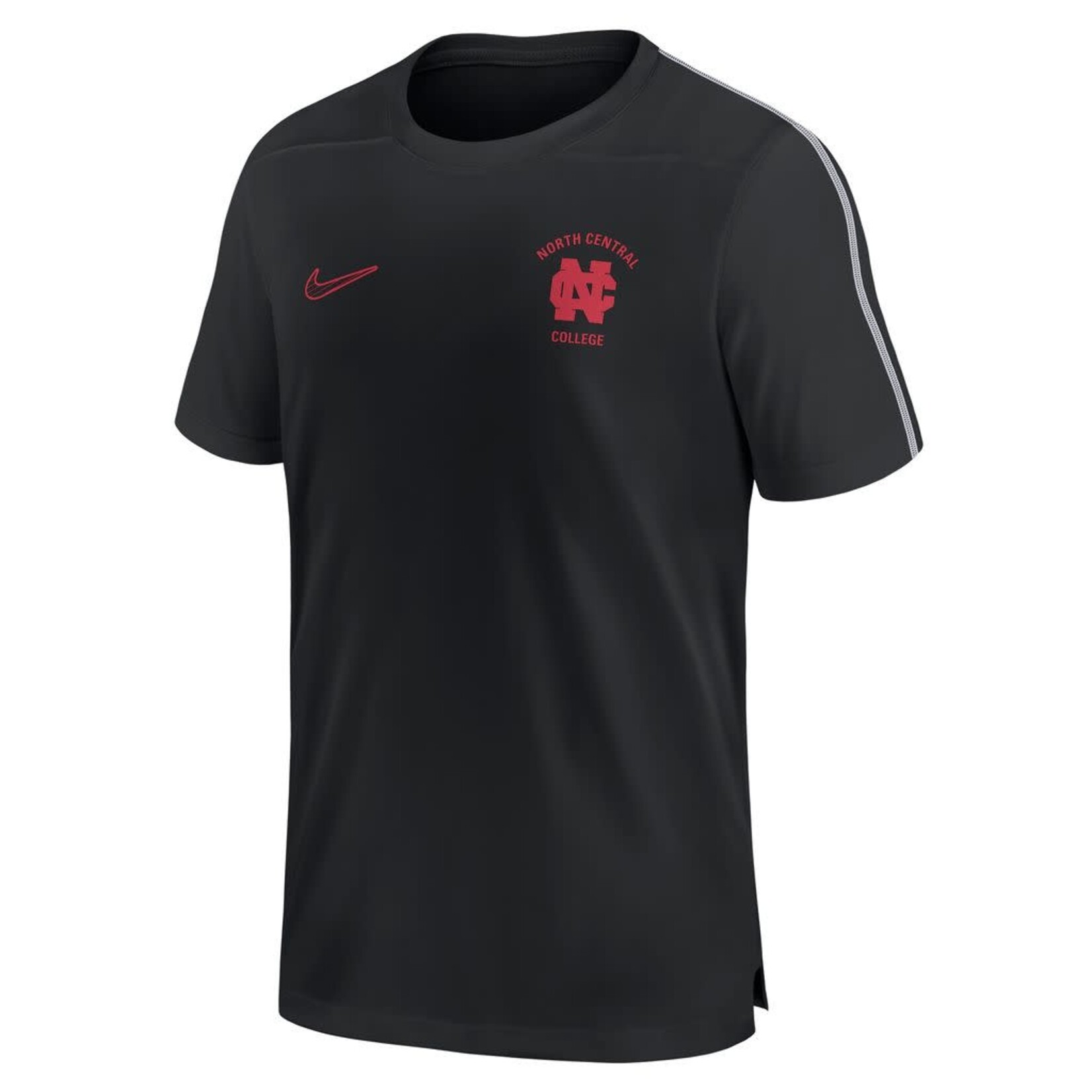 Nike Nike Sideline F24 Coach SS Top UV Black/Wht