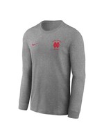 Nike Nike NCC Legend LS Tee F24 - Dk Heather