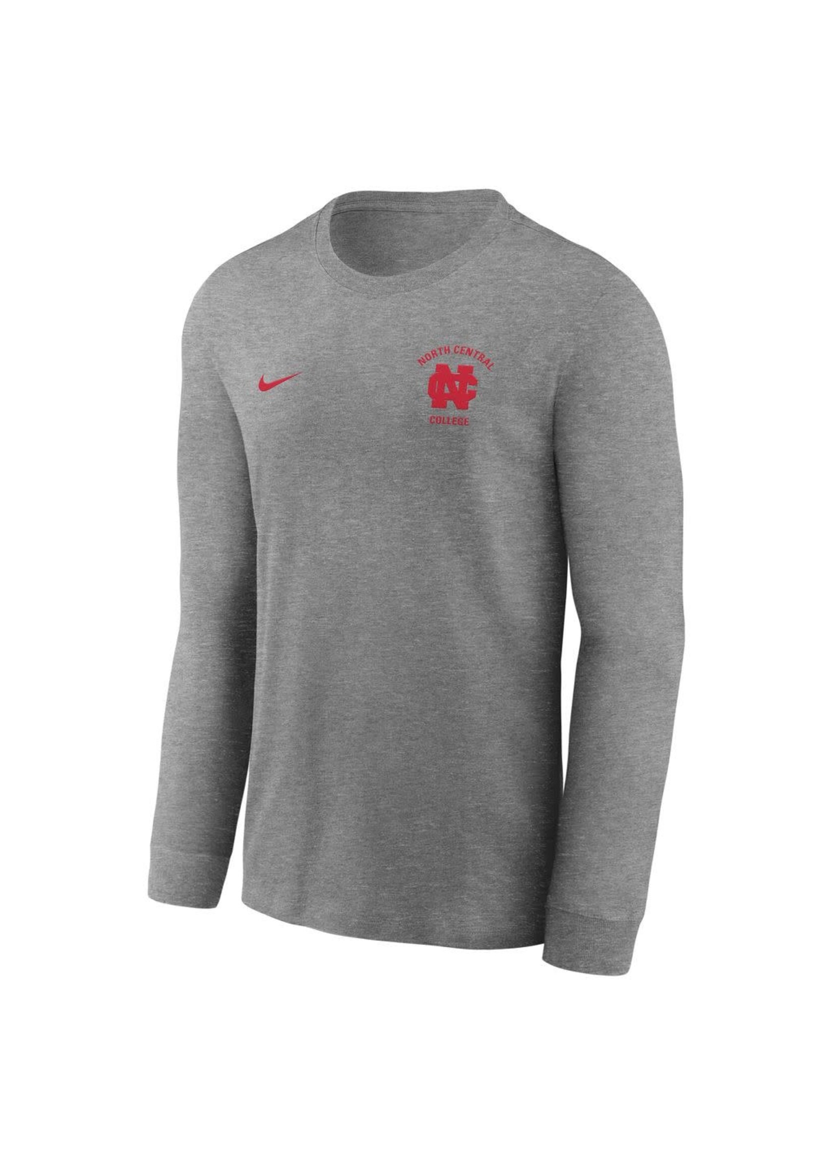 Nike Nike NCC Legend LS Tee F24 - Dk Heather