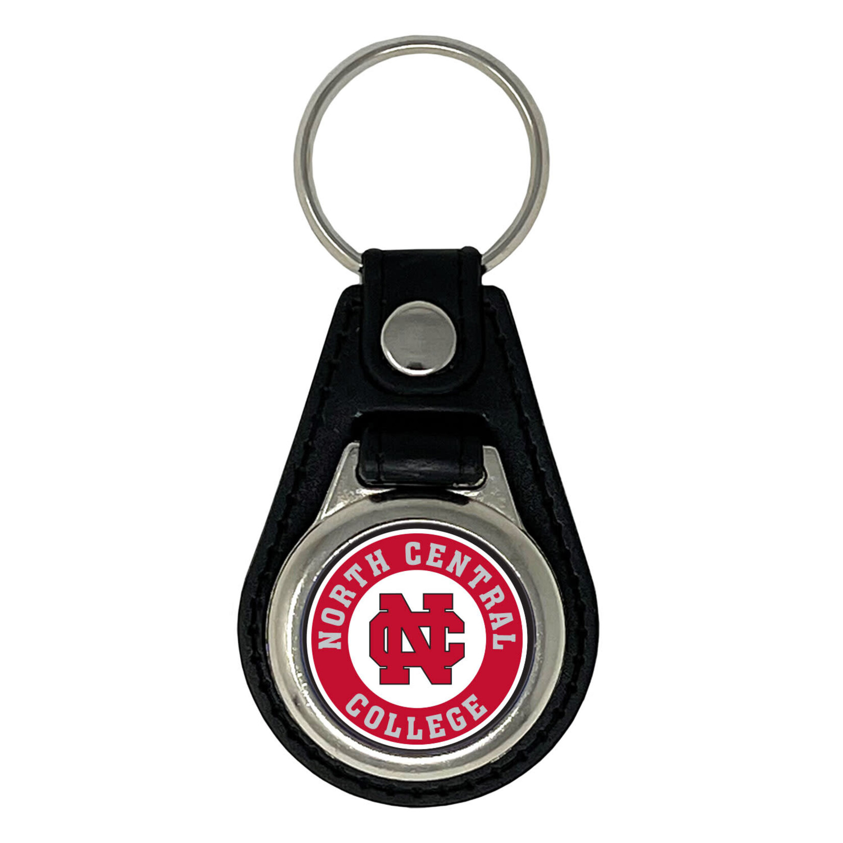 MCM Brands NCC Leather Round Key Fob