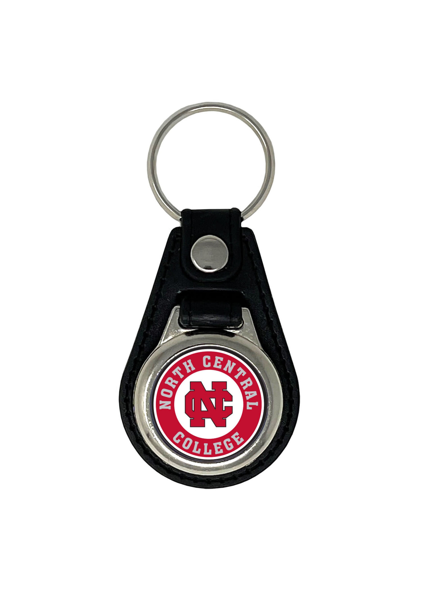 MCM Brands NCC Leather Round Key Fob