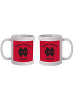 MCM Brands NCC 11 oz mug white w/red