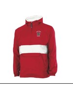 Charles River Classic Striped Pullover - Pack n Go Red/white