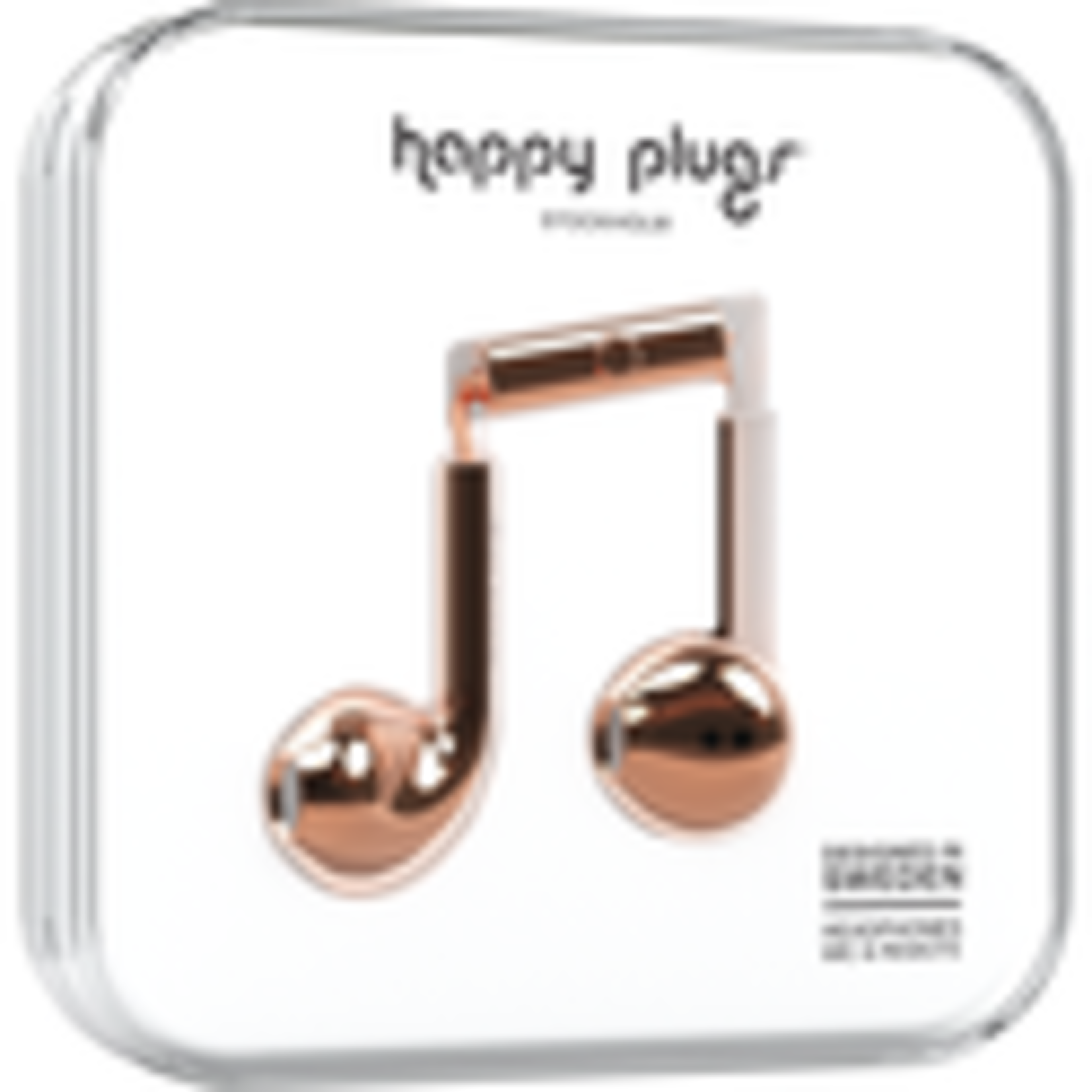 Happy Plugs Happy Plugs Earbuds Plus  w/Microphone