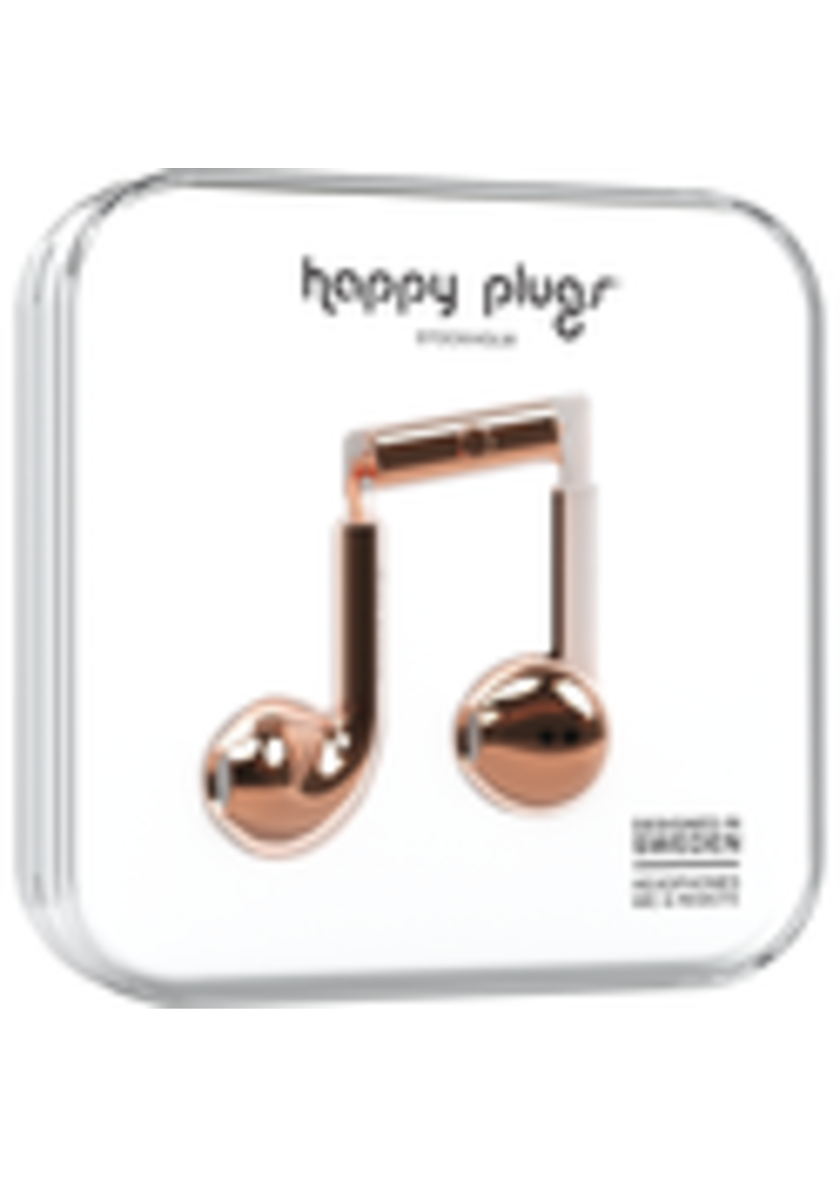 Happy Plugs Happy Plugs Earbuds Plus  w/Microphone