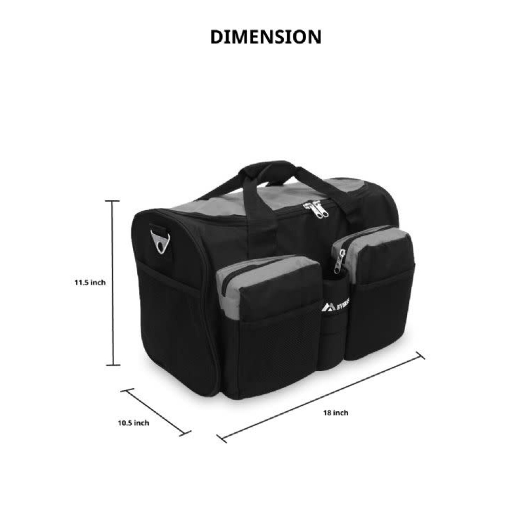 Everest Sports Duffle w/ shoe pocket